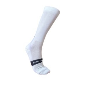 Medias Ciclistas "Pantorrilla" / Blanco